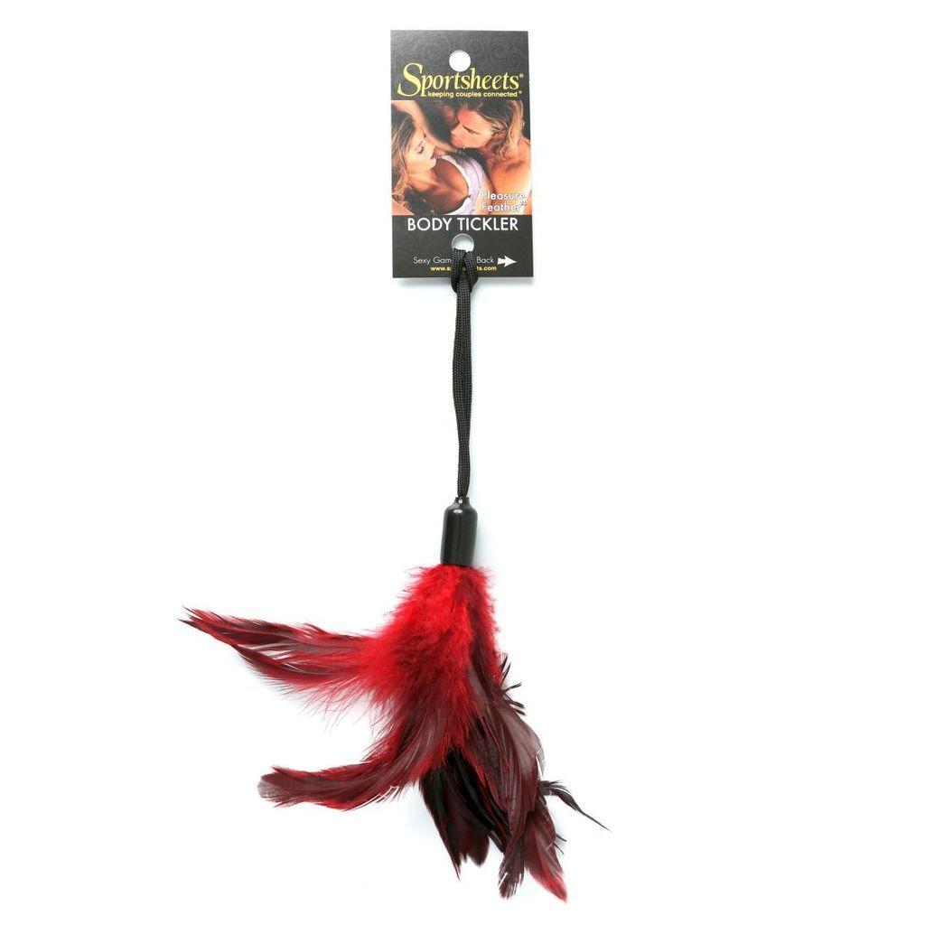 

Метелочка Sportsheets - PLEASURE FEATHER RED
