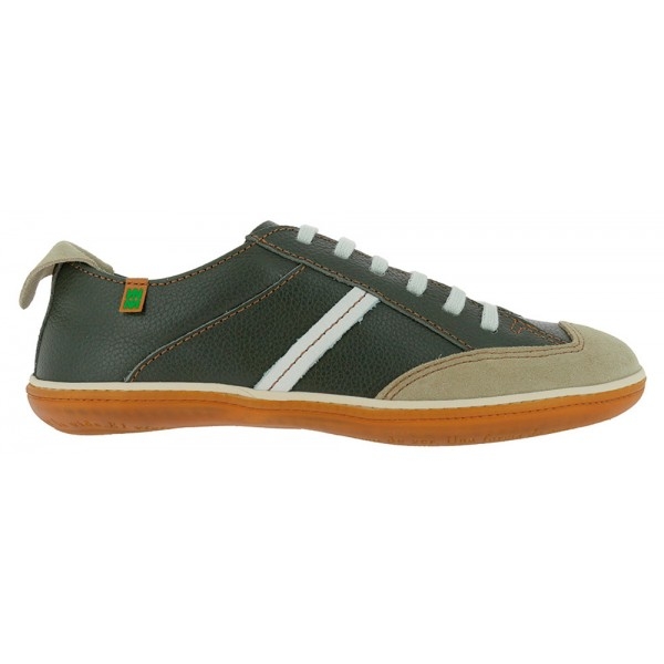

Сникеры El Naturalista N5273 Soft Grain-Lux Suede Grafito-Piedra / El Viajero 42