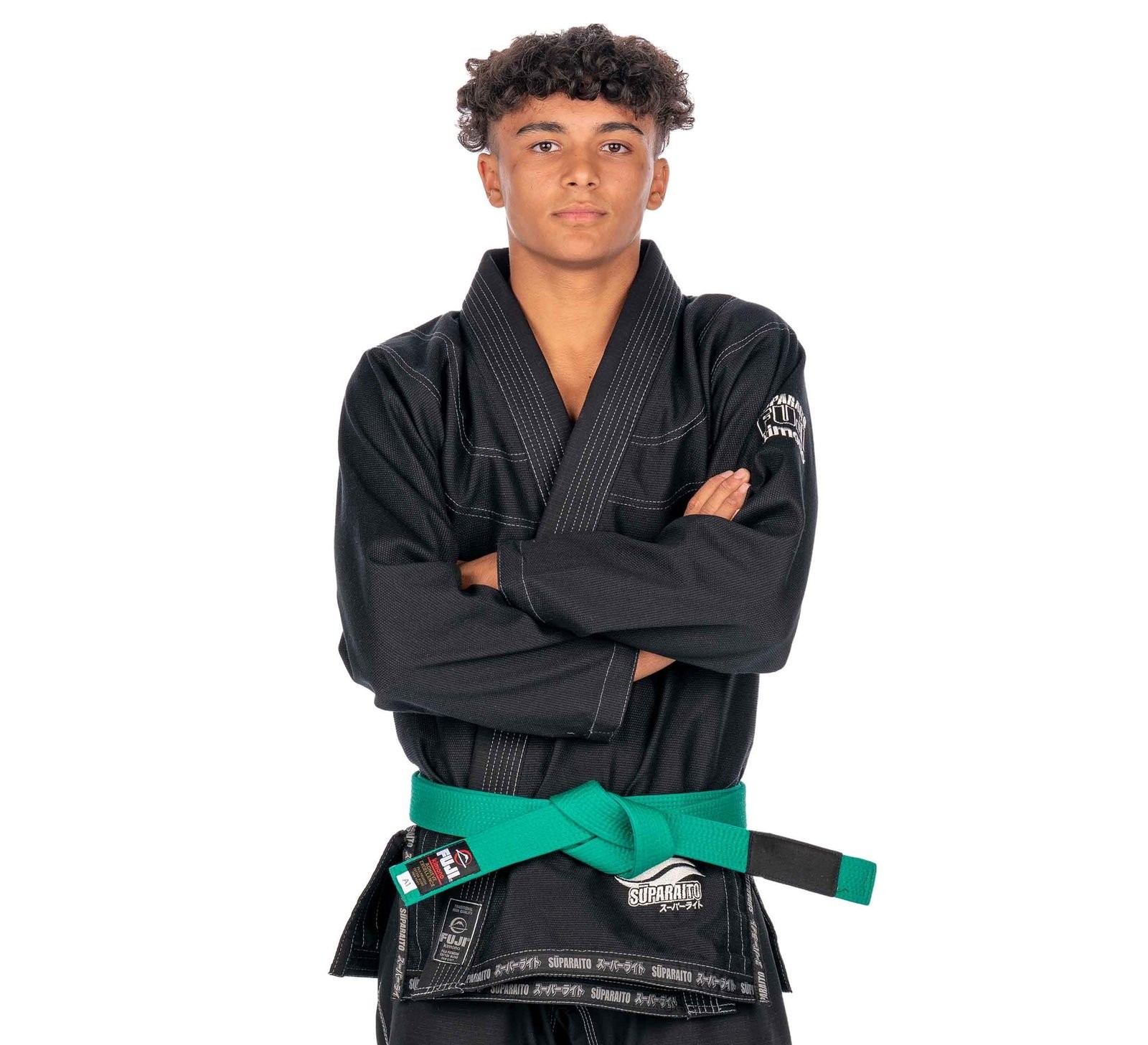 

Кимоно для детей Suparaito Kids Black BJJ Gi Black C00