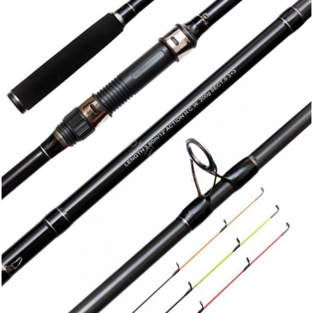 

Фидерное удилище Goss Supreme Xs Power Feeder A14-360 200g 3,6 метра
