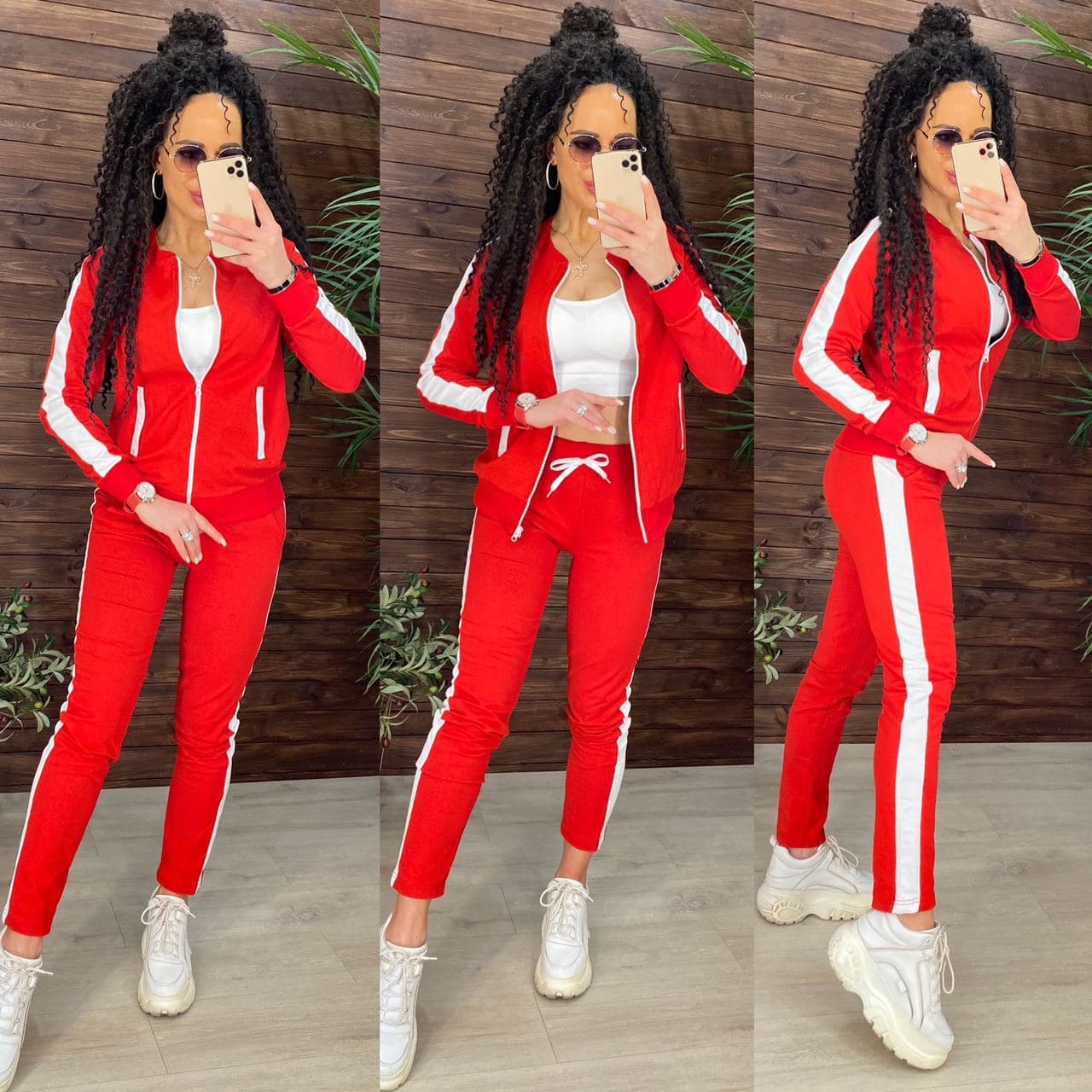 

Fashions • Спортивный костюм Алвина Fashions  красный (№11235тк, Fashions • Спортивный костюм Алвина Fashions XL красный (№11235тк)