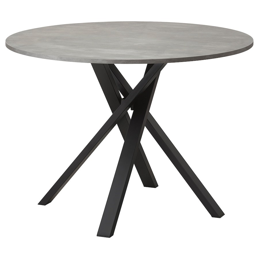 

Стіл IKEA MARIEDAMM 105 см темно-сірий (504.415.10)