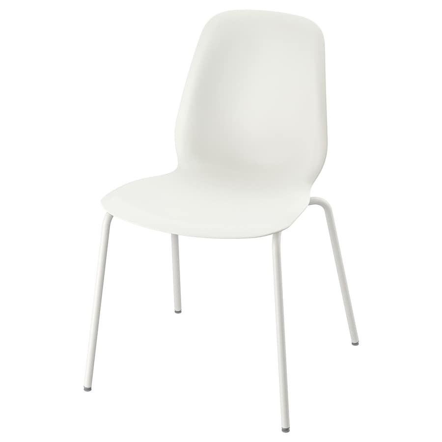 

Стілець IKEA LEIFARNE білий / Broringe біла (691.977.11)
