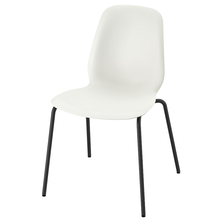 

Стілець IKEA LEIFARNE білий / чорний Broringe (891.977.10)
