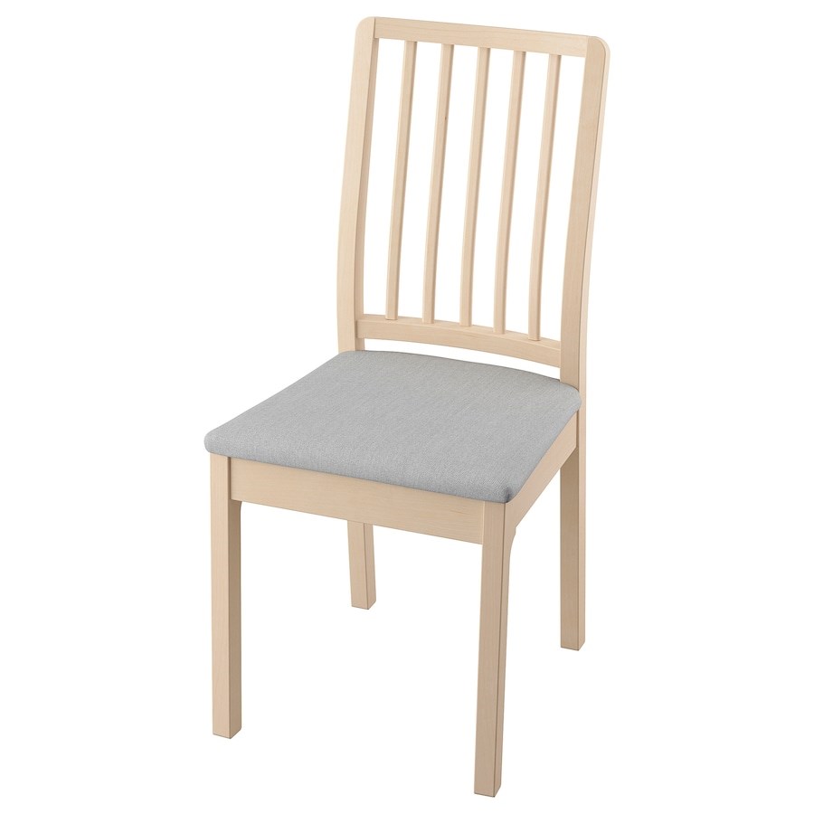 

Стілець IKEA EKEDALEN береза / Orrsta світло-сірий (003.410.23)