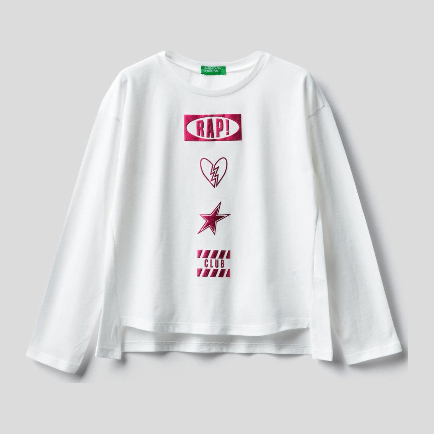 

Футболка с длинными рукавами United Colors of Benetton 3096C15CM.G-074 160 см EL