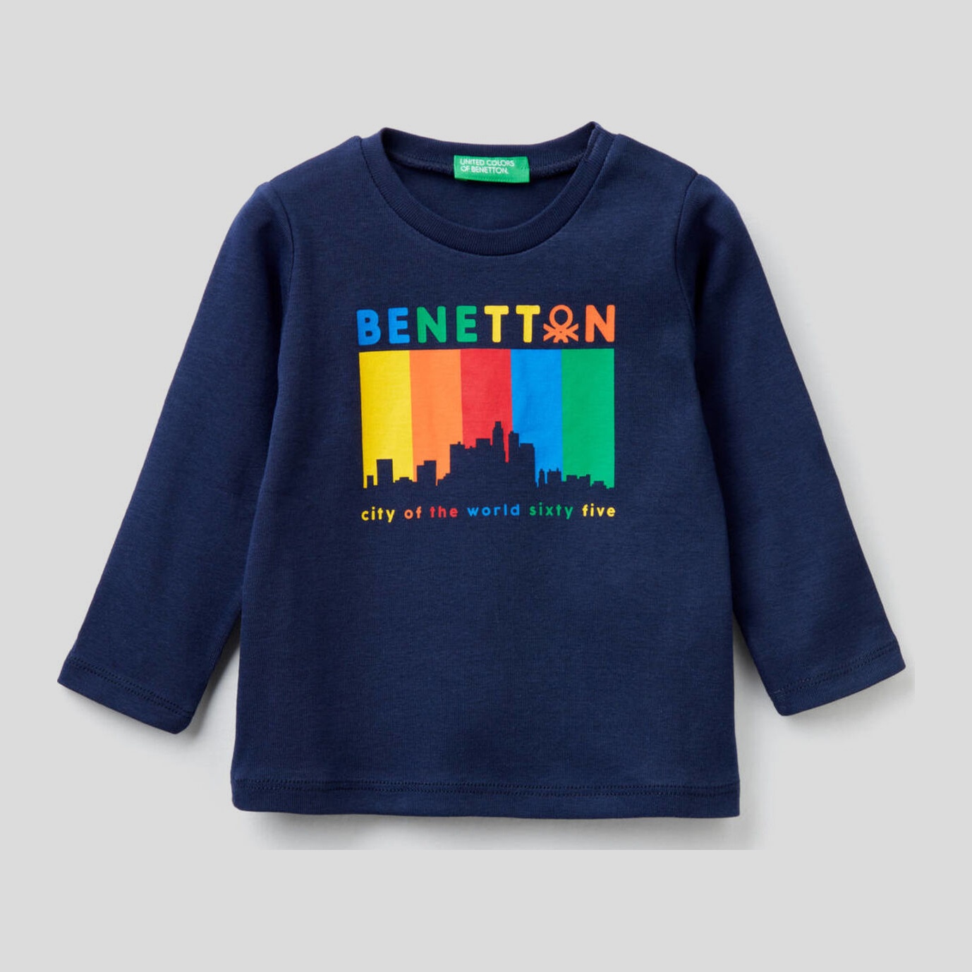 

Футболка с длинными рукавами United Colors of Benetton 3I9WC15BU.P-252 98 см