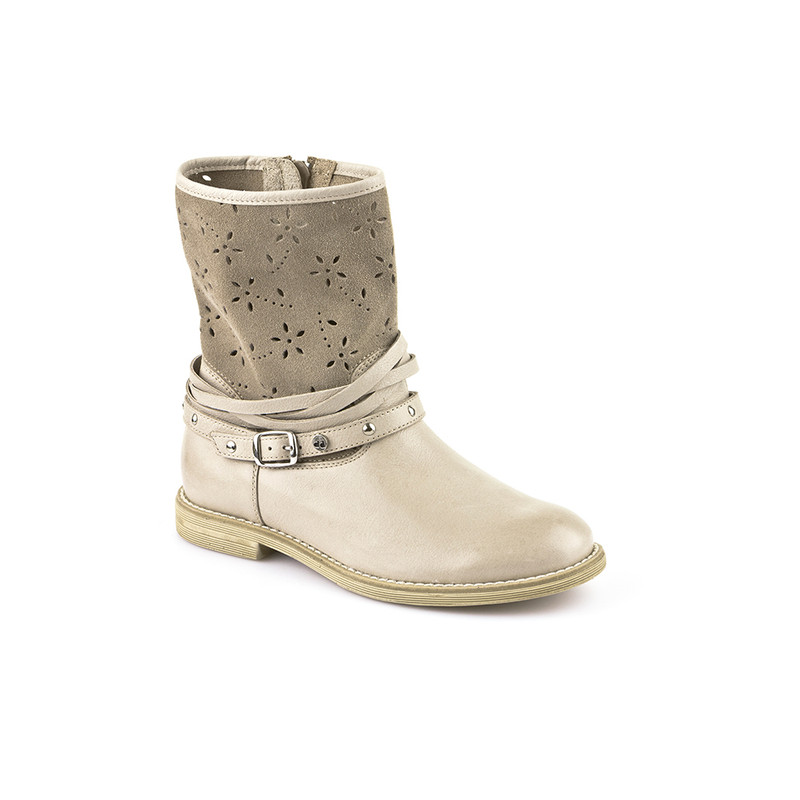 

Черевики для дівчинки Froddo молочний 35 (G4160040/Beige/35)