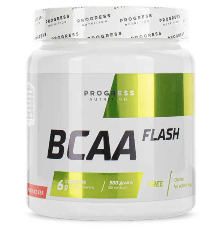 

Аминокислота Progress Nutrition BCAA Flash 500 g Peach Ice Tea
