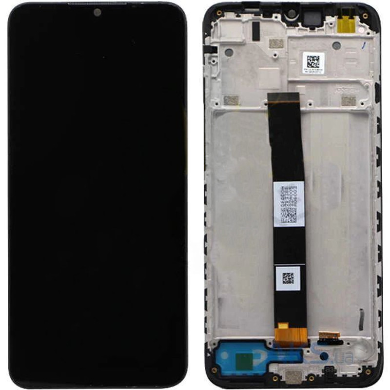 

Дисплей для Xiaomi Redmi 9a/9с с рамкой + touchscreen Black (OEM)