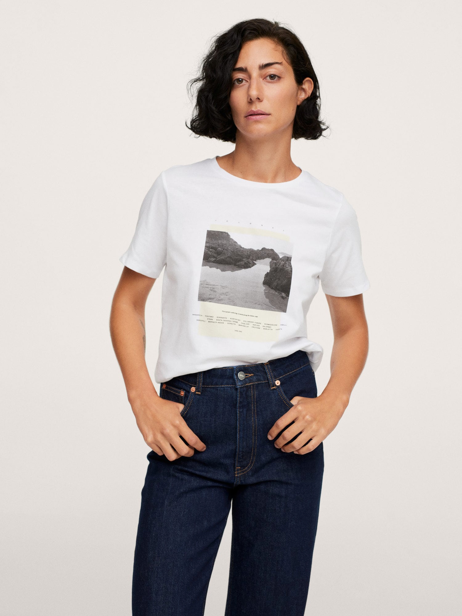 

Футболка Mango 17003266-01, Футболка Mango 17003266-01 XS