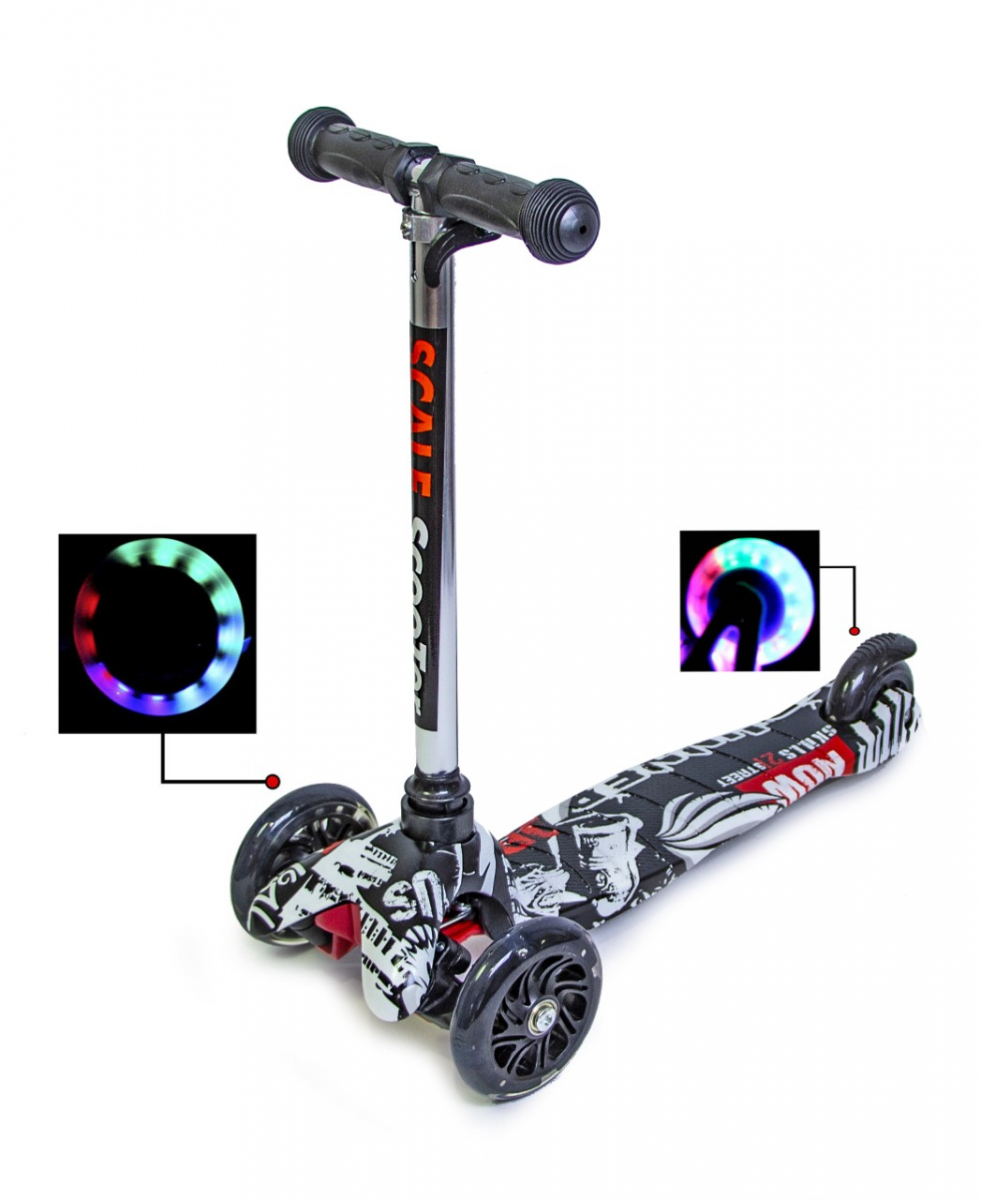

Детский самокат Scooter Micro Mini с рисунком Street