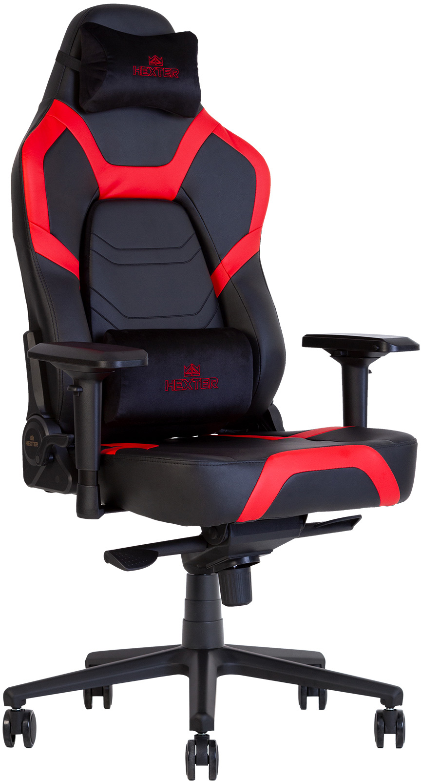 Акція на Кресло игровое Новый Стиль Hexter XR R4D MPD MB70 ECO/01 Black/Red від Rozetka UA