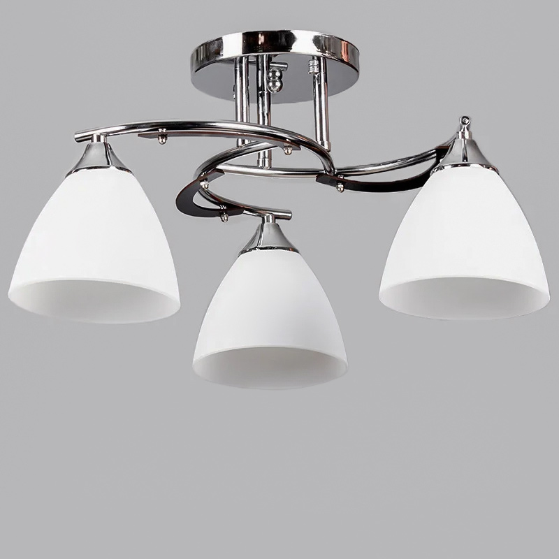 

Люстра стельова Light House SH-16066/3 CR 480*480*240 хром