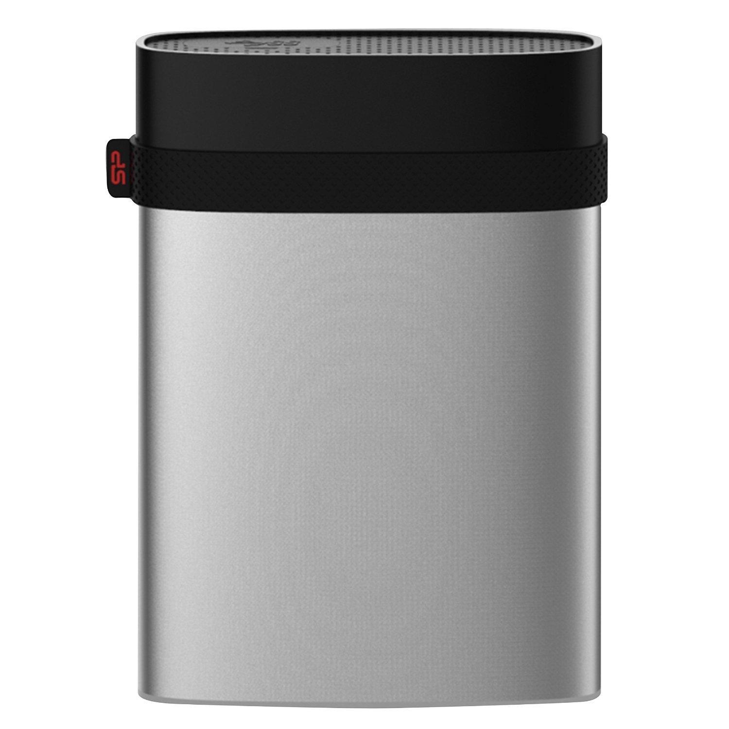 

Жесткий диск Silicon Power HDD 2.5" USB 2TB Armor A85 Silver (SP020TBPHDA85S3S)