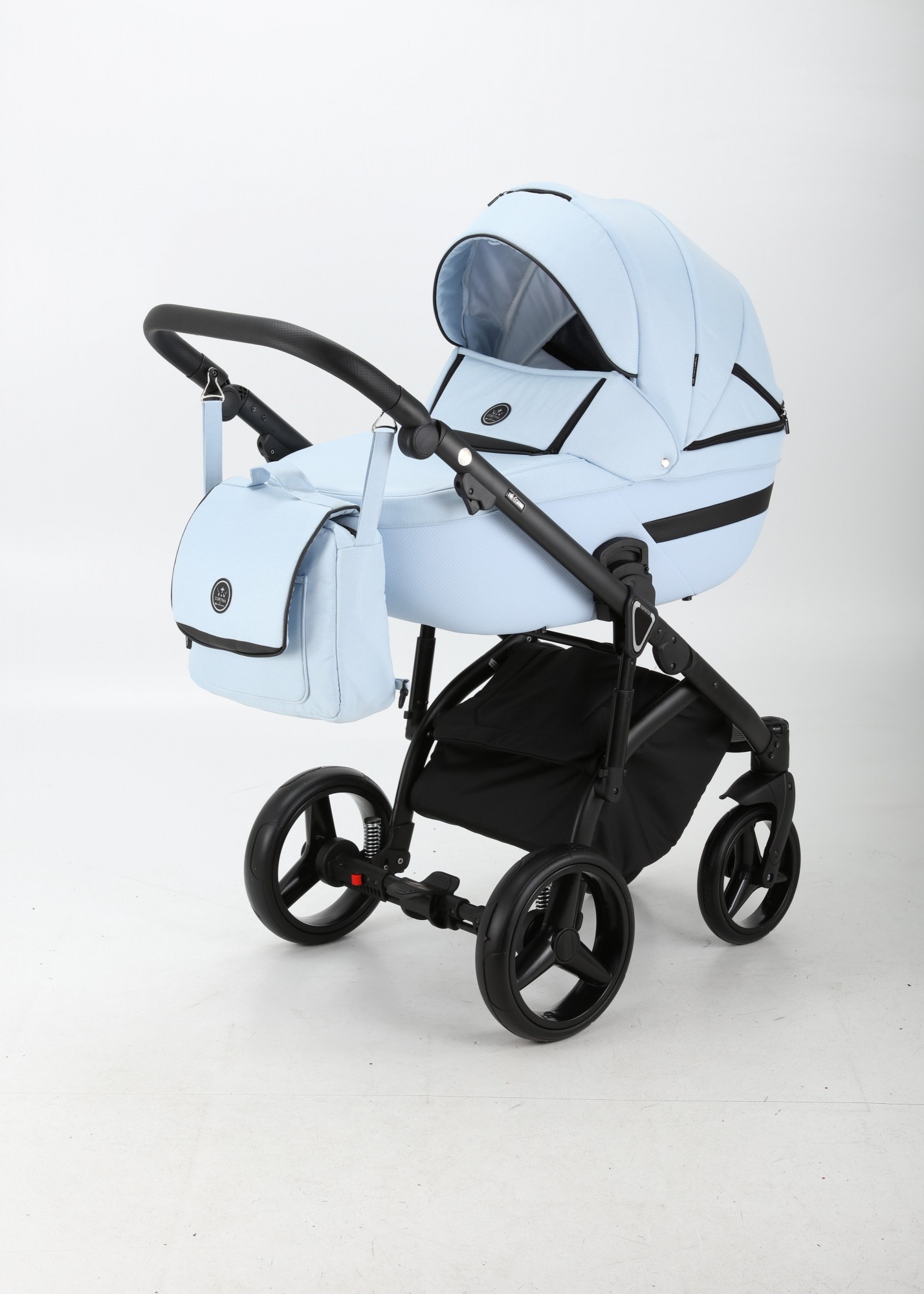 

Коляска Adamex Cortina CT-205 2 в 1 Голубой