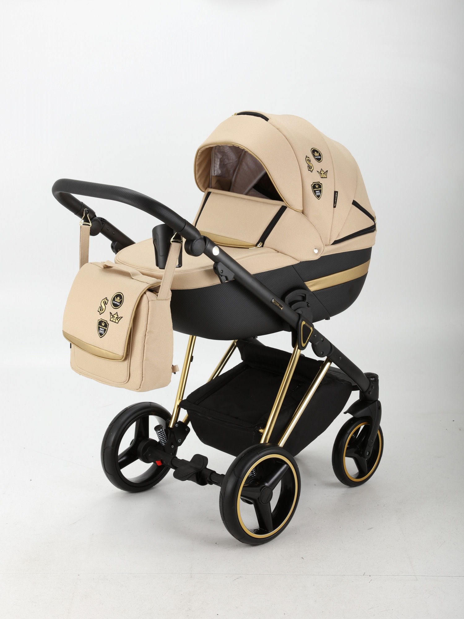

Коляска Adamex CortinaSport CS-452 2 в 1 Бежевый