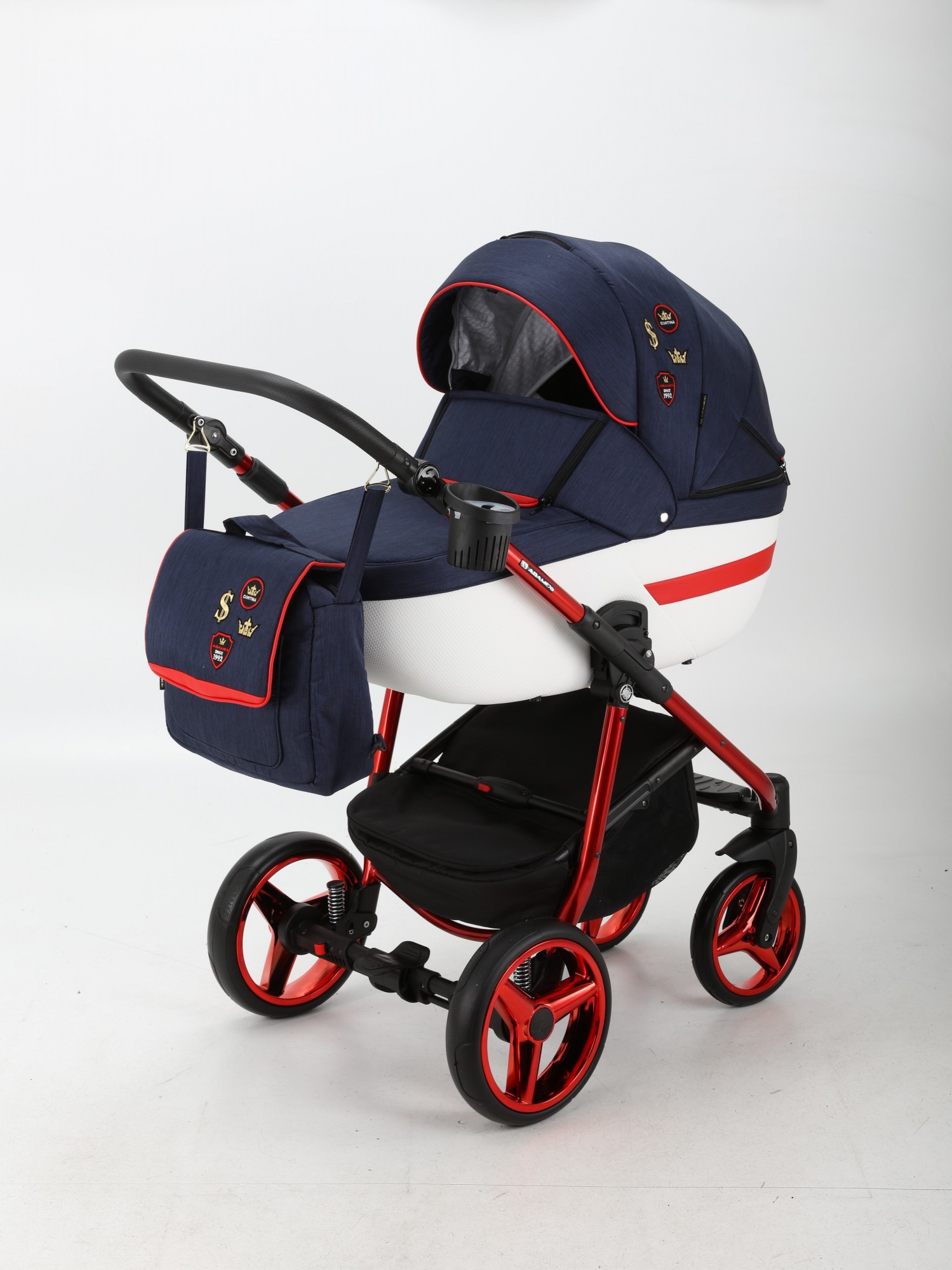 

Коляска Adamex Cortina Pro CP-480 2 в 1 Синий