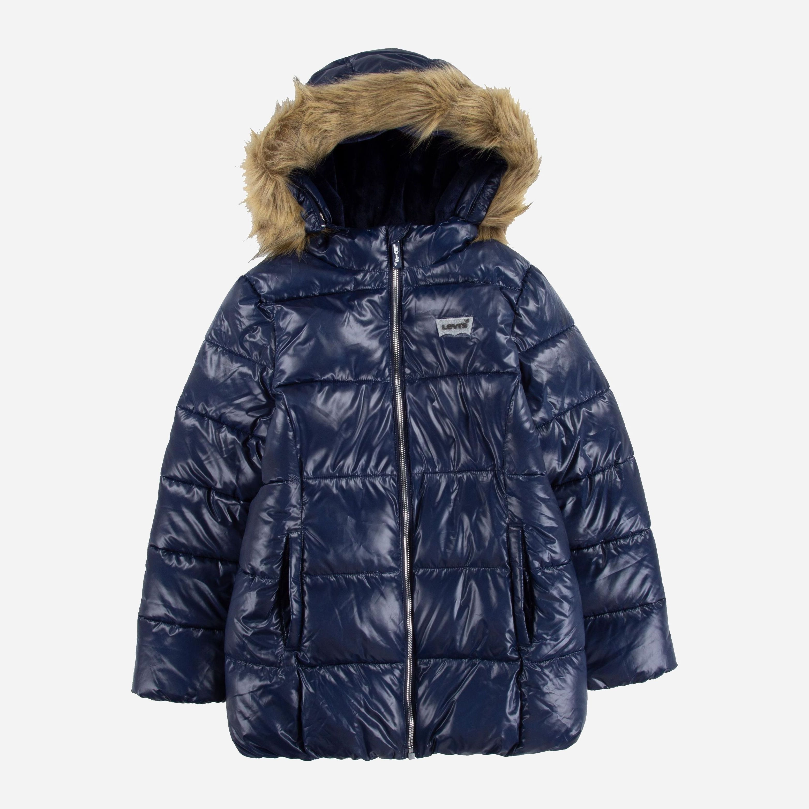 

Зимняя куртка детская Levi's Lvg Fur Puffer 4EB959-B4M 146-152 см Синяя