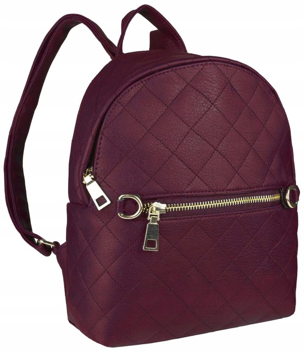 

Рюкзак женский Nicole Brown из эко кожи 25 х 22 см Бордовый