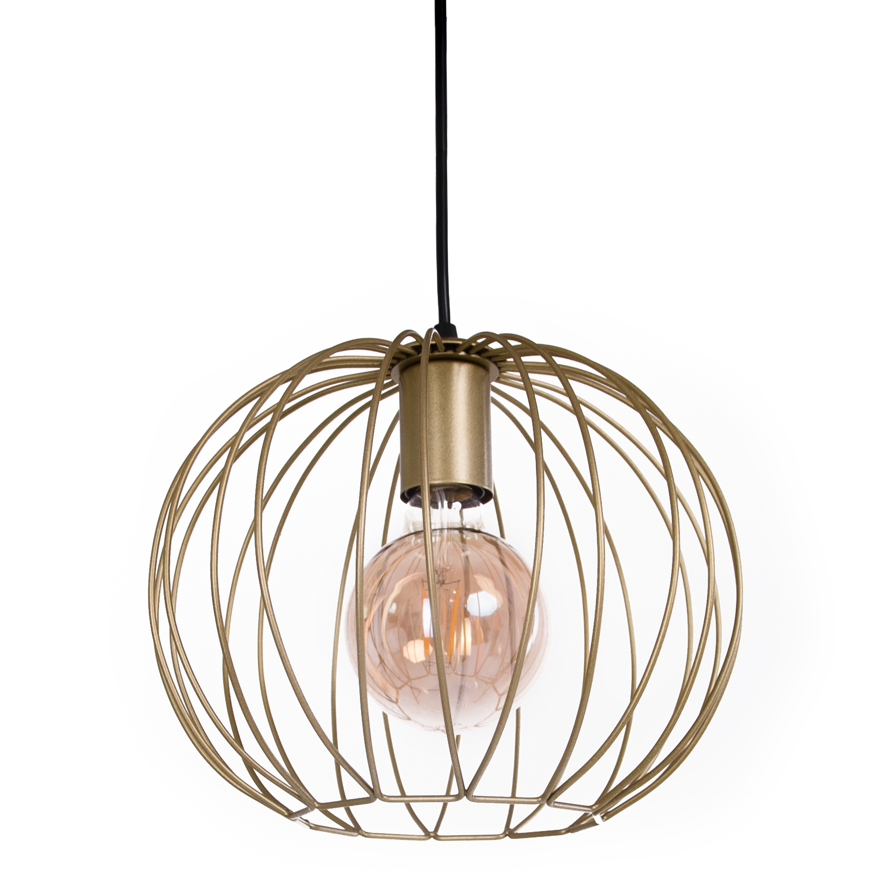 

Потолочный подвесной светильник Atma Light серии Globe Р270 Gold