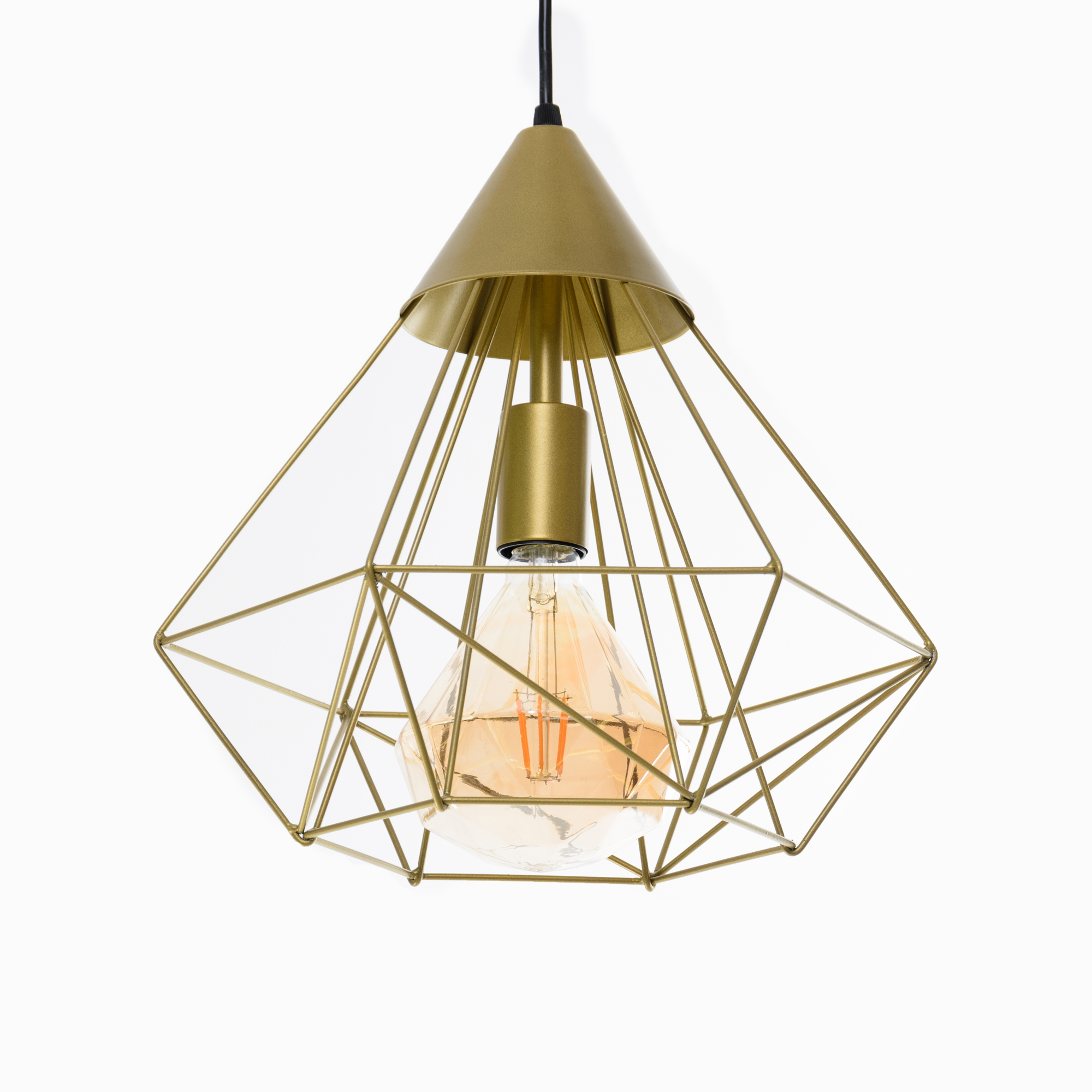 

Потолочный подвесной светильник Atma Light серии Prism P315 Gold