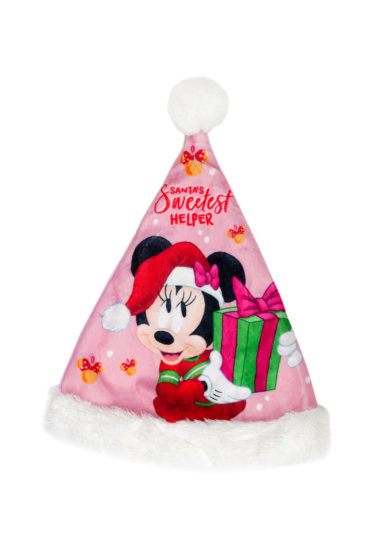 

Новогодняя шапка детская Disney 54см розовый K23-110503