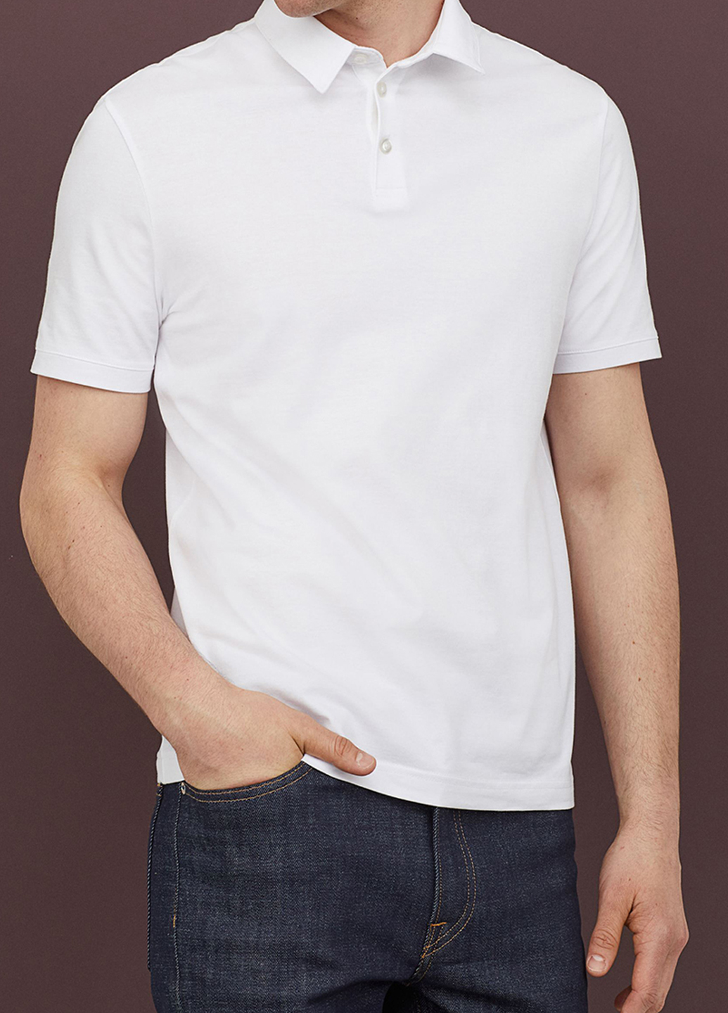 

Футболка H&M L Белый