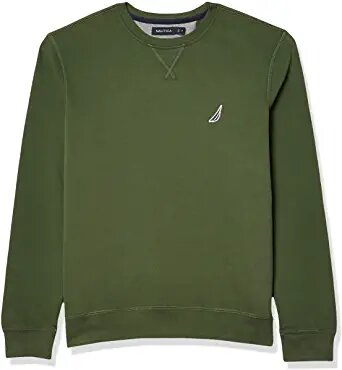 

Кофта трикотажная утепленная Nautica Classic Fit Crewneck Fleece Pullover B07T5MJNCZ XL Зеленый