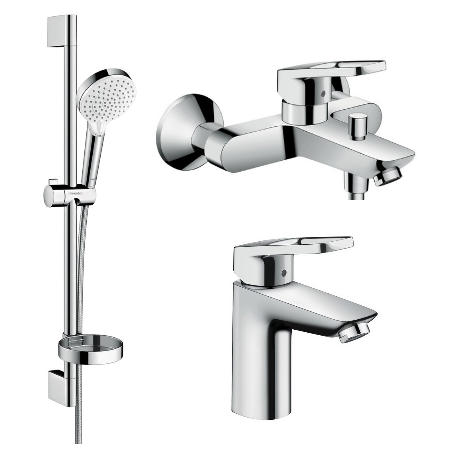 

Набор смесителей для ванны Hansgrohe Logis Loop 100 1062019 (71151000+71244000+26553400) (55239)