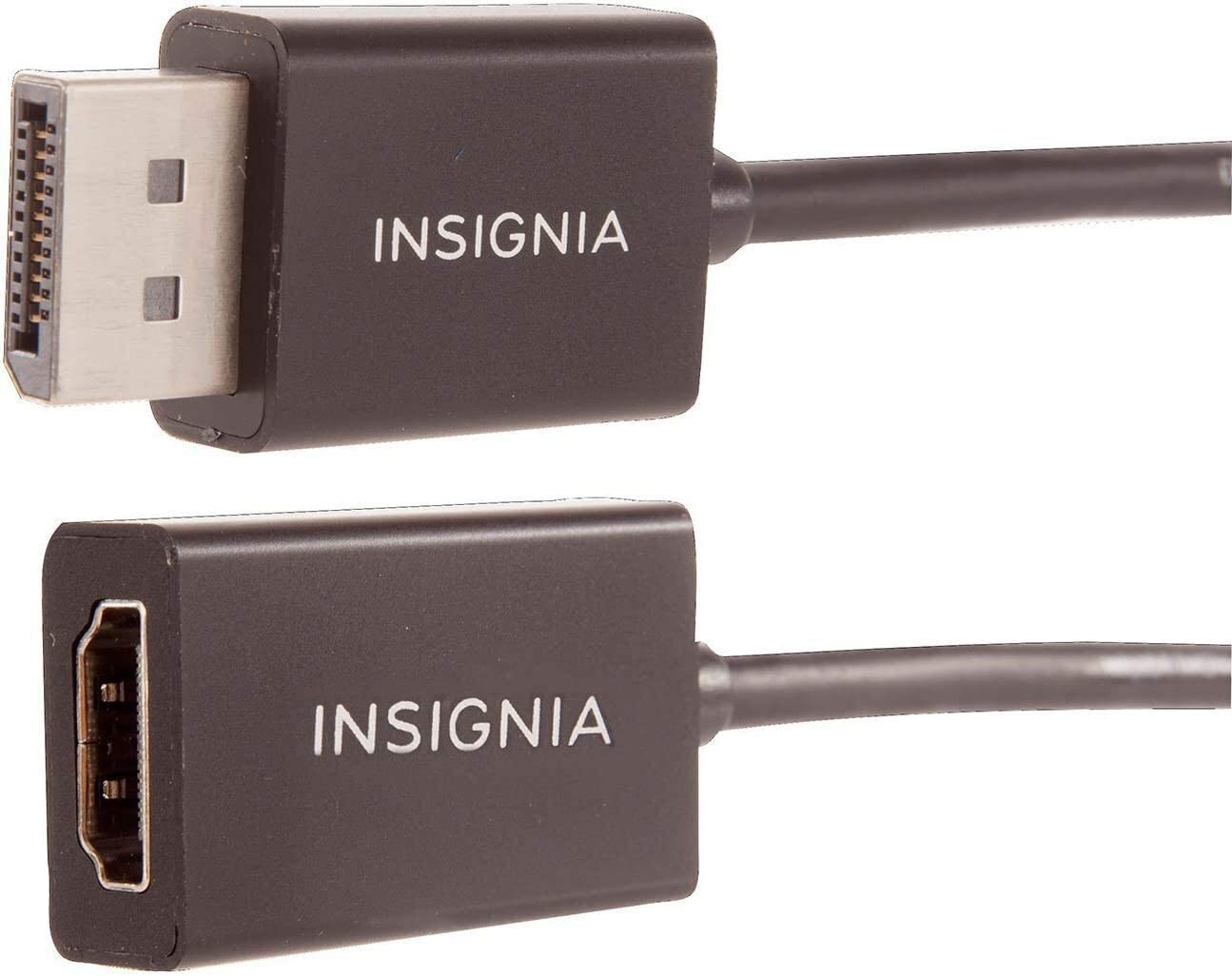 

Адаптер кабель переходник Insignia DisplayPort to HDMI Adapter black NS-PD94502-C