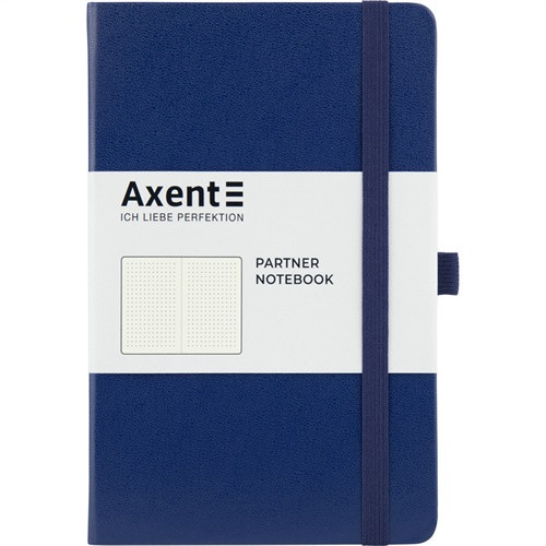 

Книга записная Partner 125х195мм 96л в точку синяя Axent