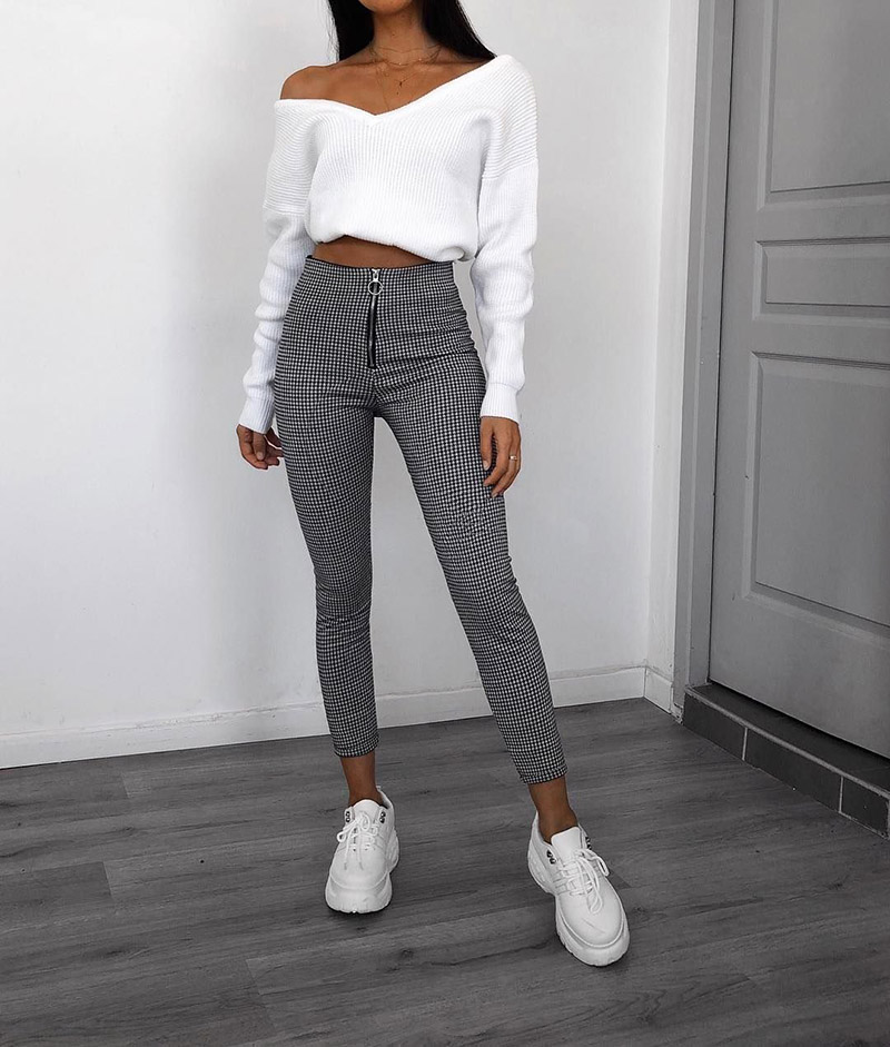 

Fashions • Лосины Focus Fashions 46 черно-белый (109-фг)