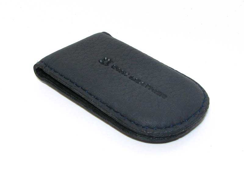 

Зажим для денег DNK Leather Klip magnes-F col.K темно-синий