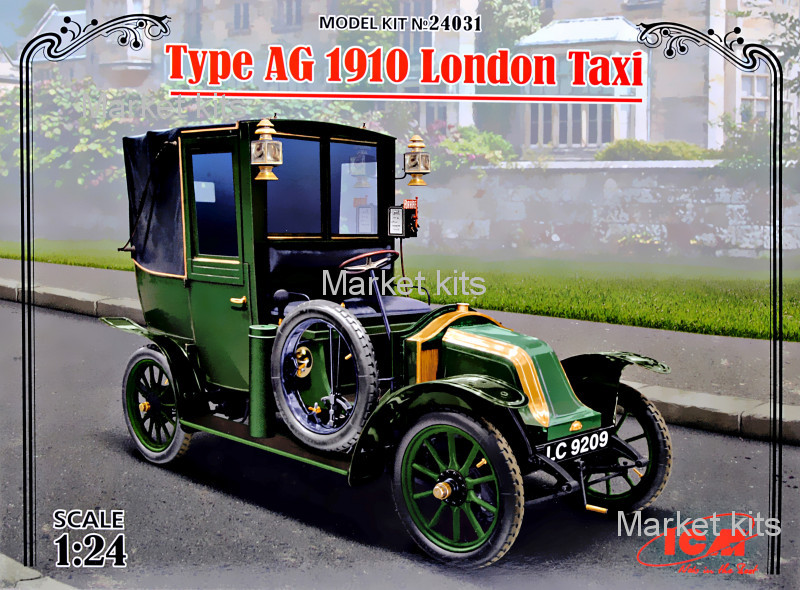 

Лондонское такси Тип AG 1910 1:24 ICM (ICM24031)
