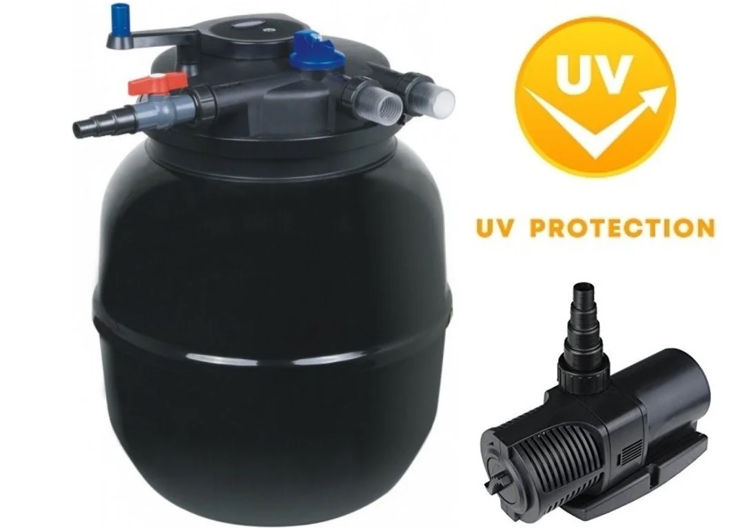

Комплект для фильтрации пруда SunSun CPF-50000 UV 55 W Optimal до 100 000 л