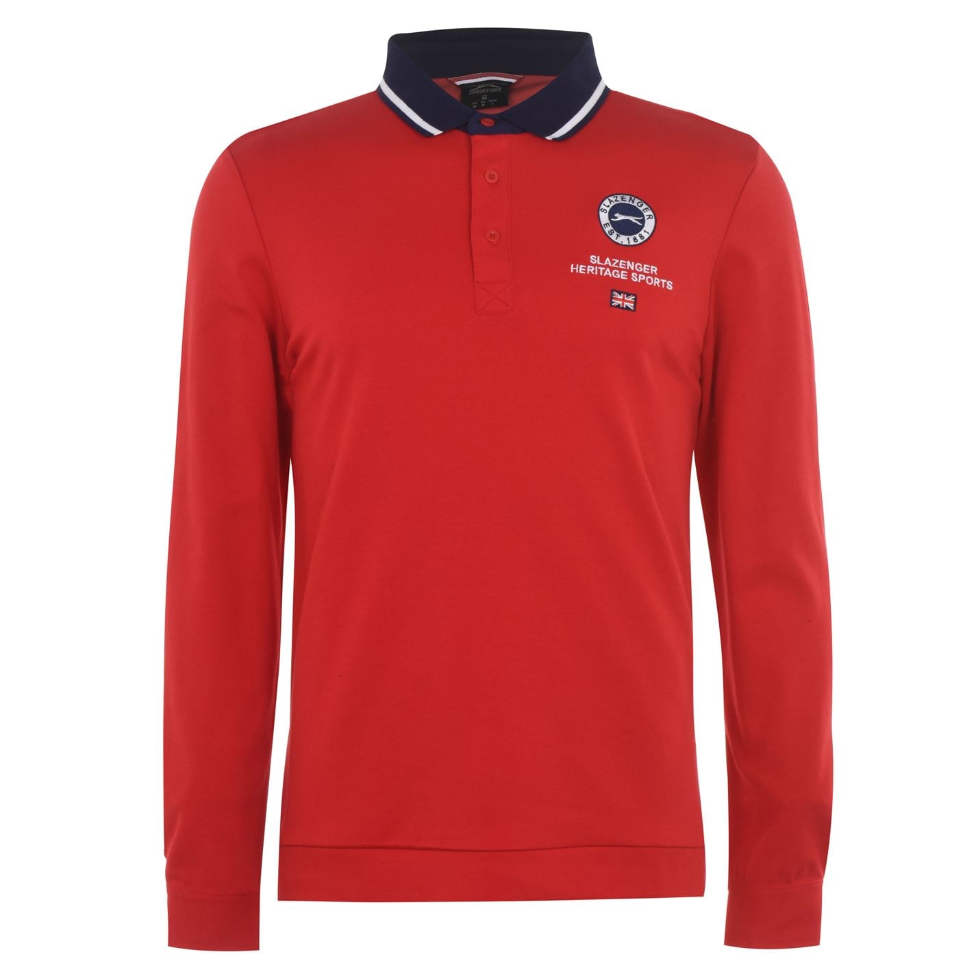 mens cp company long sleeve polo