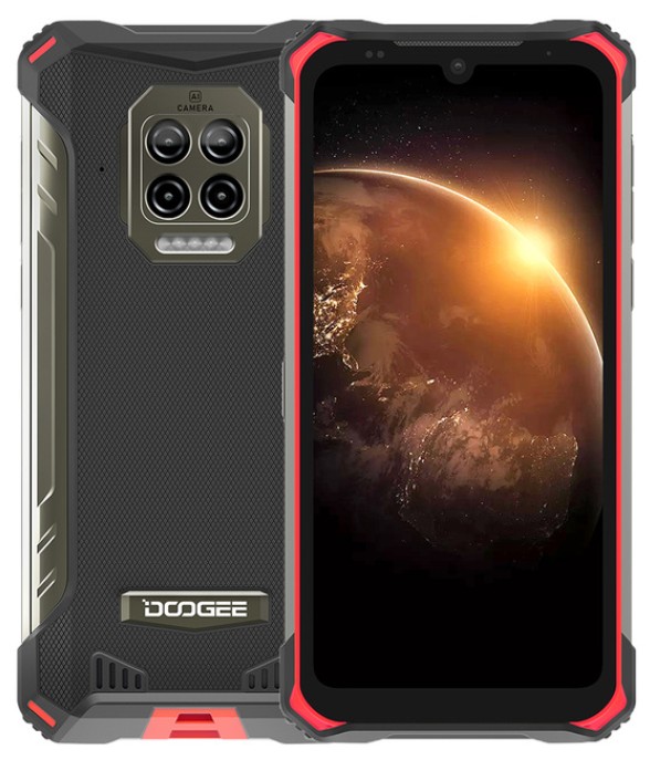 

Смартфон Doogee S86 6/128 Gb black-red IP68, 6.1", Helio P60, 3G, 4G, NFC