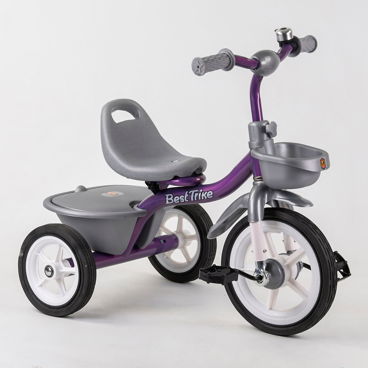 

Детский трехколесный велосипед Best Trike bs-4298 Фиолетово-серый