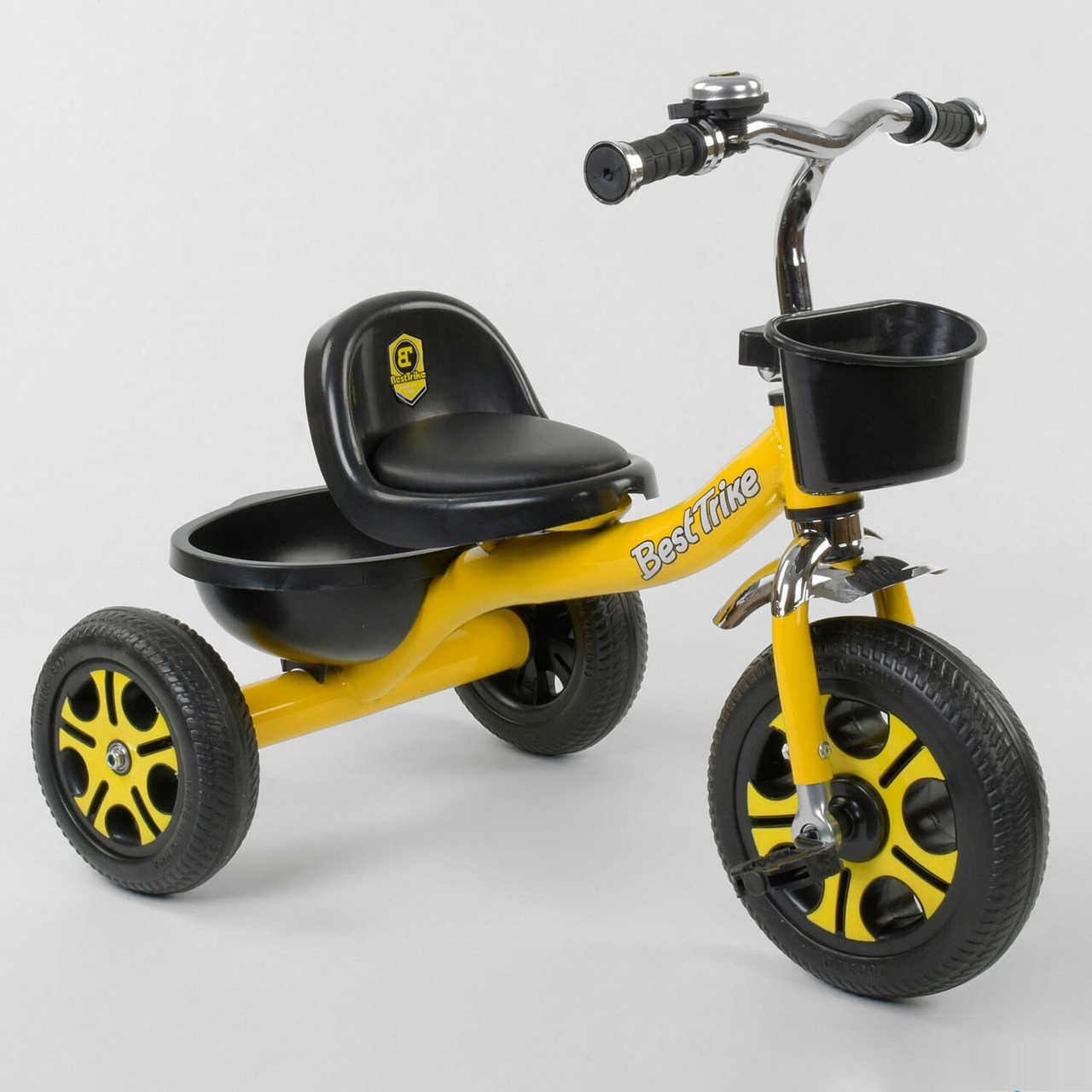 

Детский трехколесный велосипед lm-9033 "best trike" Желтый