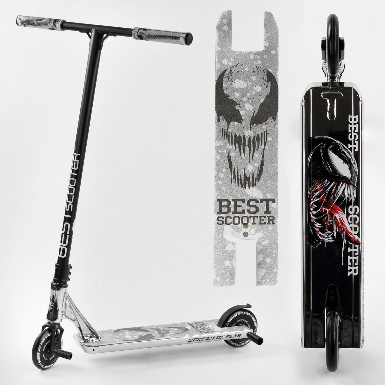 

Самокат трюковый 65030 Best Scooter "SIMBIOTE"