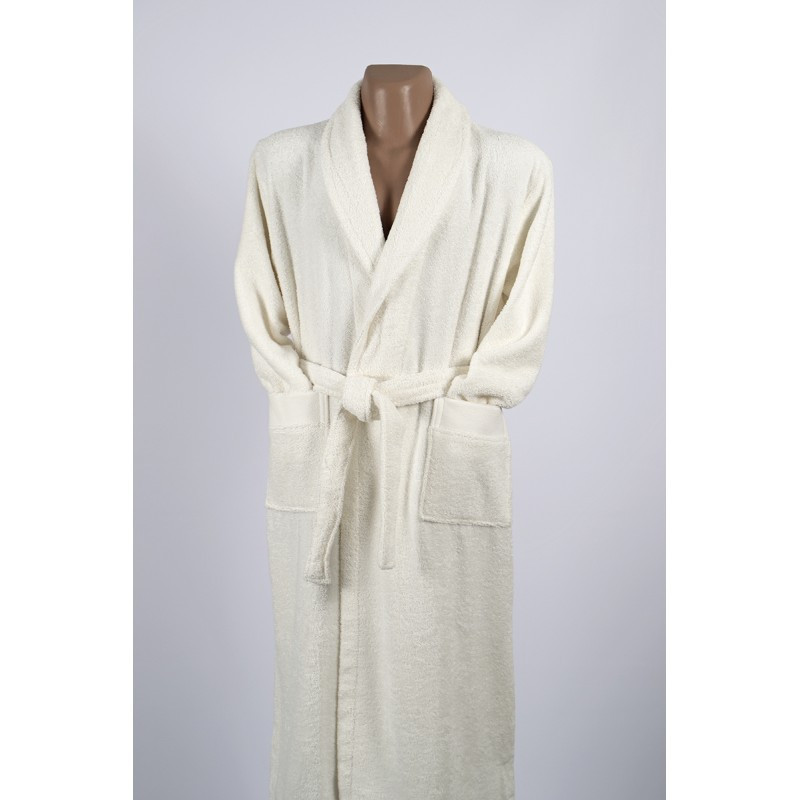 

Халат махровый Penelope - Prina ecru молочный мужской, Халат махровый Penelope - Prina ecru молочный мужской S