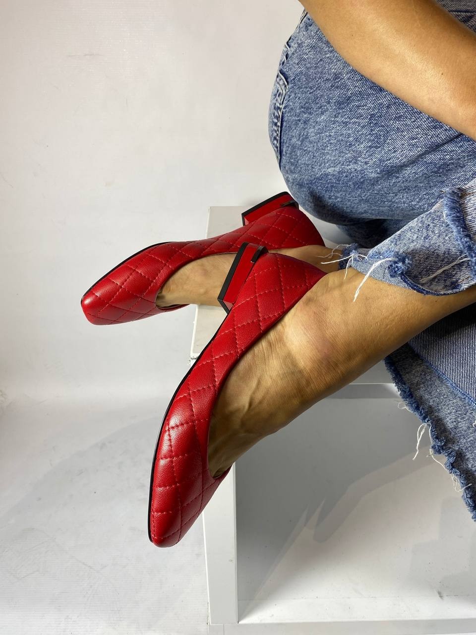 

Балетки женские AZRA 5626 38 Красный