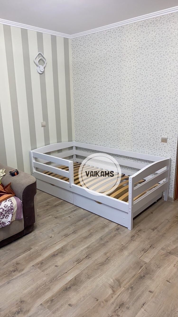 

Детская кровать домик LittleBabyDreams City 160/80 белая