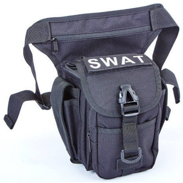 

Сумка тактическая на бедро SILVER KNIGHT SWAT black TY-229