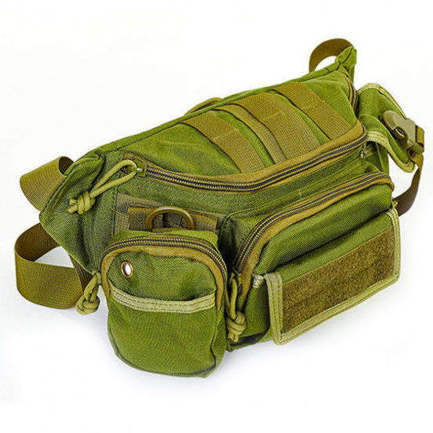 

Сумка тактическая на пояс SILVER KNIGHT olive TY-9034