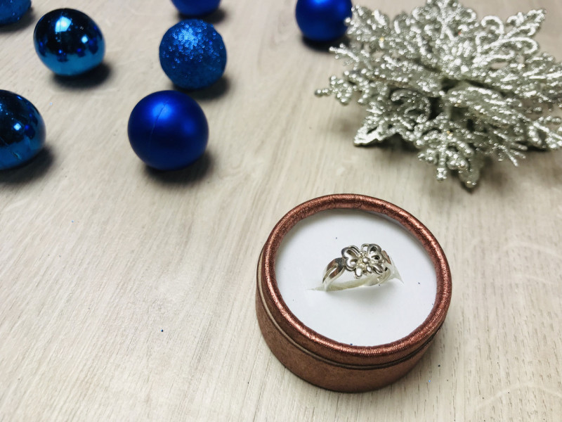 

Серебряное кольцо бабочка 925 проба Sky Jewelry 000521