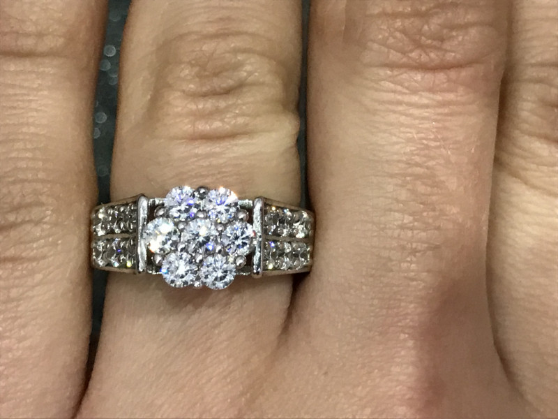 

Серебро 925 пробы кольцо с фианитами Sky Jewelry 000265