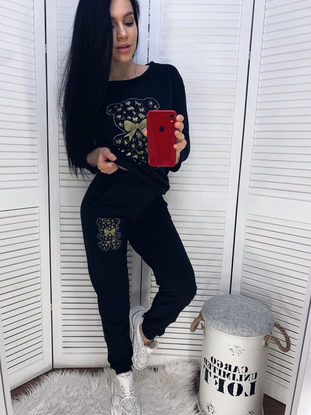

Fashions • Костюм женский Teddy Bear Fashions - черный (№81-3-мас, Fashions • Костюм женский Teddy Bear Fashions 52-54 черный (№81-3-мас)