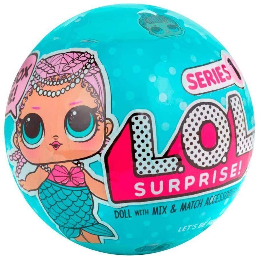 

Игровой набор с куклой L.O.L. Surprise Merbaby S1 ЛОЛ Невероятный Сюрприз Шар Перевыпуск 1 коллекции MGA 571520-W (0035051571520)